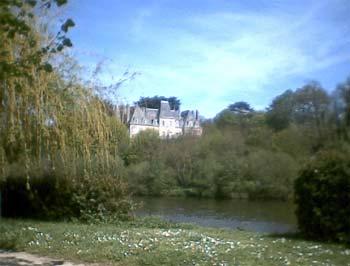 Chteau de la Mayenne angevine